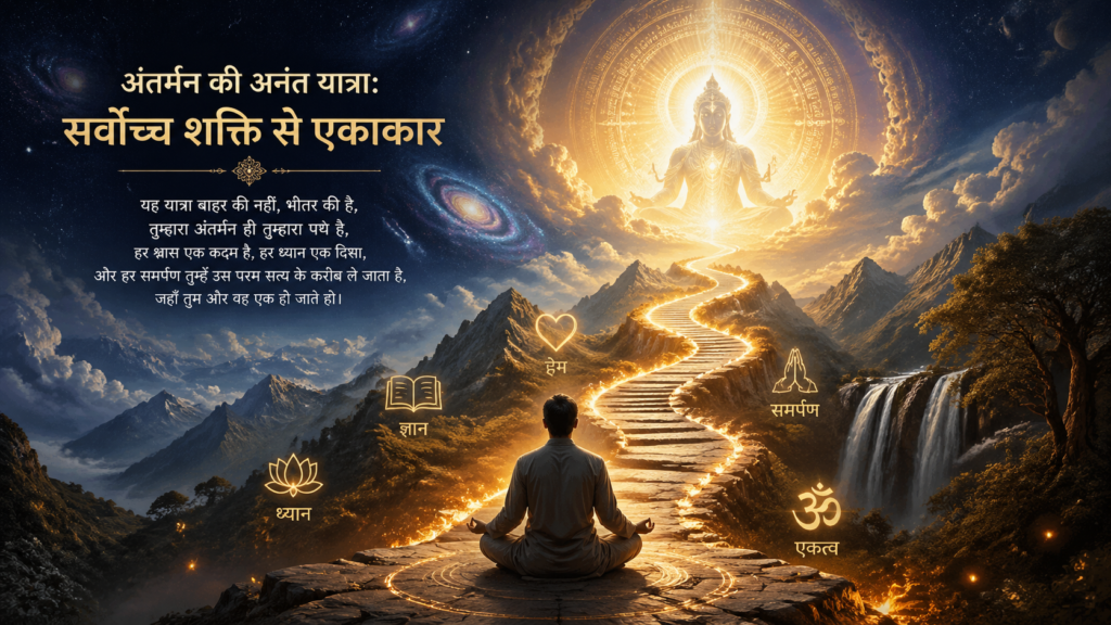 अंतर्मन की अनंत यात्रा